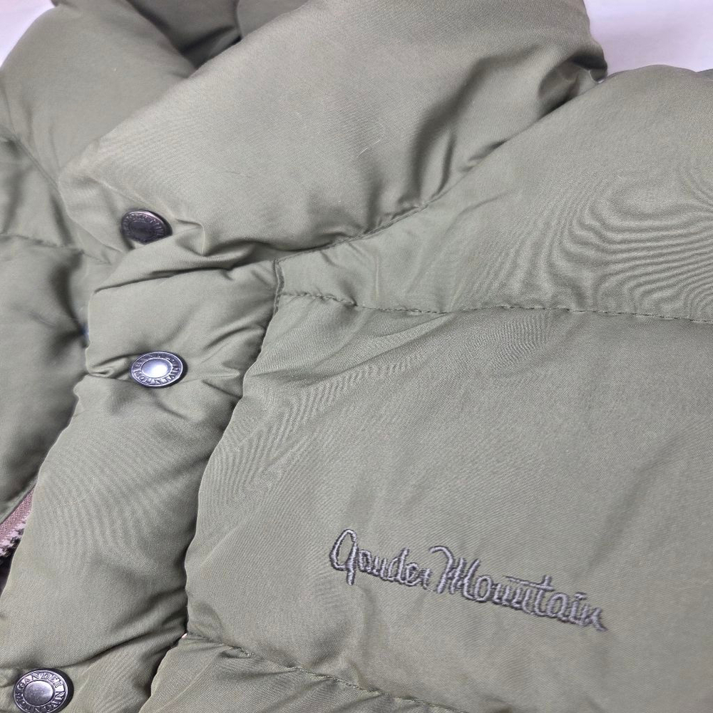 Women's Gander Mountain Olive Green Puffer Vest M - Picture 4 of 8